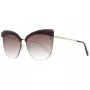 ANA HICKMANN dámske slnečné okuliare AH3178-6604C butterfly cat-eye havana hnedé