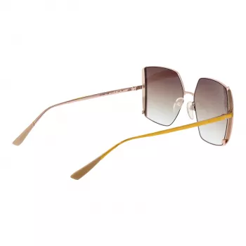 ANA HICKMANN dámske slnečné okuliare AH3189-5605B - hnedý acetátový rám, hnedé gradientové polykarbonátové šošovky, šírka šošovky 57 mm, ochrana UV400