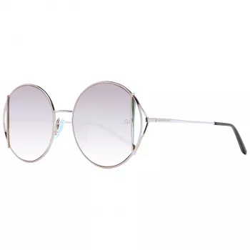ANA HICKMANN dámske slnečné okuliare AH3192-5304D Havana hnedý acetát obdĺžnikový rám s hnedými gradientovými polykarbonátovými sklami 53mm