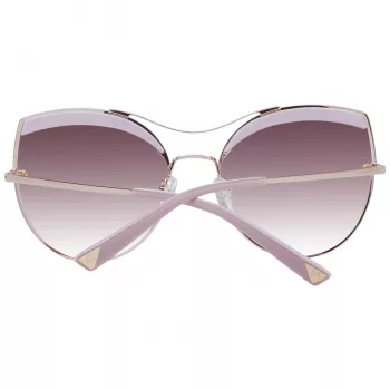 ANA HICKMANN dámske slnečné okuliare AH3207-59H01 motýlí cat eye acetátový rám hnedé gradientové sklá UV400
