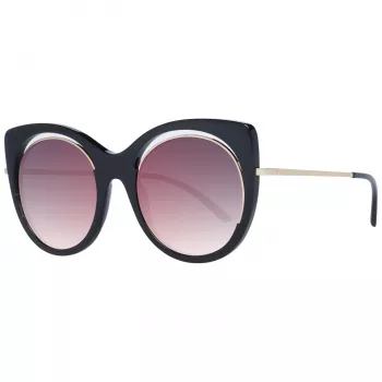 ANA HICKMANN dámske slnečné okuliare AH9265-54A01 - čierny acetátový rám, sivé polykarbonátové sklá, ochrana UV400, 54/22/145 mm