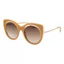 ANA HICKMANN dámske slnečné okuliare AH9265-54H02 havana acetát hranatý rám hnedé tónované sklá 54 mm