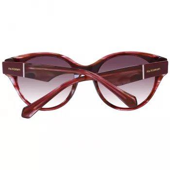 ANA HICKMANN dámske slnečné okuliare AH9345-51H03 motýlie/štvorcové acetátový rám hnedé tónované sklá 53mm