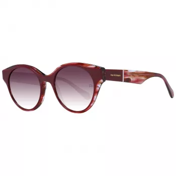 ANA HICKMANN dámske slnečné okuliare AH9345-51H03 motýlie/štvorcové acetátový rám hnedé tónované sklá 53mm