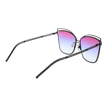 ANA HICKMANN dámske slnečné okuliare HI3049-6109B Havana hnedý acetát obdĺžnikový rám hnedé gradientové sklá 61/15/145 mm