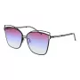 ANA HICKMANN dámske slnečné okuliare HI3049-6109B Havana hnedý acetát obdĺžnikový rám hnedé gradientové sklá 61/15/145 mm