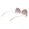 ANA HICKMANN dámske slnečné okuliare HI3094-6105A Havana/hnedý gradient 61 mm