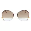 ANA HICKMANN dámske slnečné okuliare HI3094-6105A Havana/hnedý gradient 61 mm