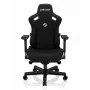 Anda Seat Kaiser 3 XL prémiová PVC kožená herná stolička - čierna