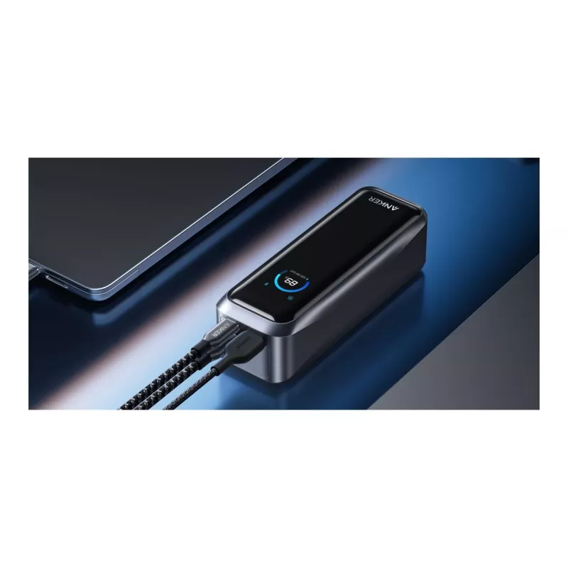 Anker Prime power banka 220W, 20 000 mAh, 2x USB-C & 1x USB-A, čierna