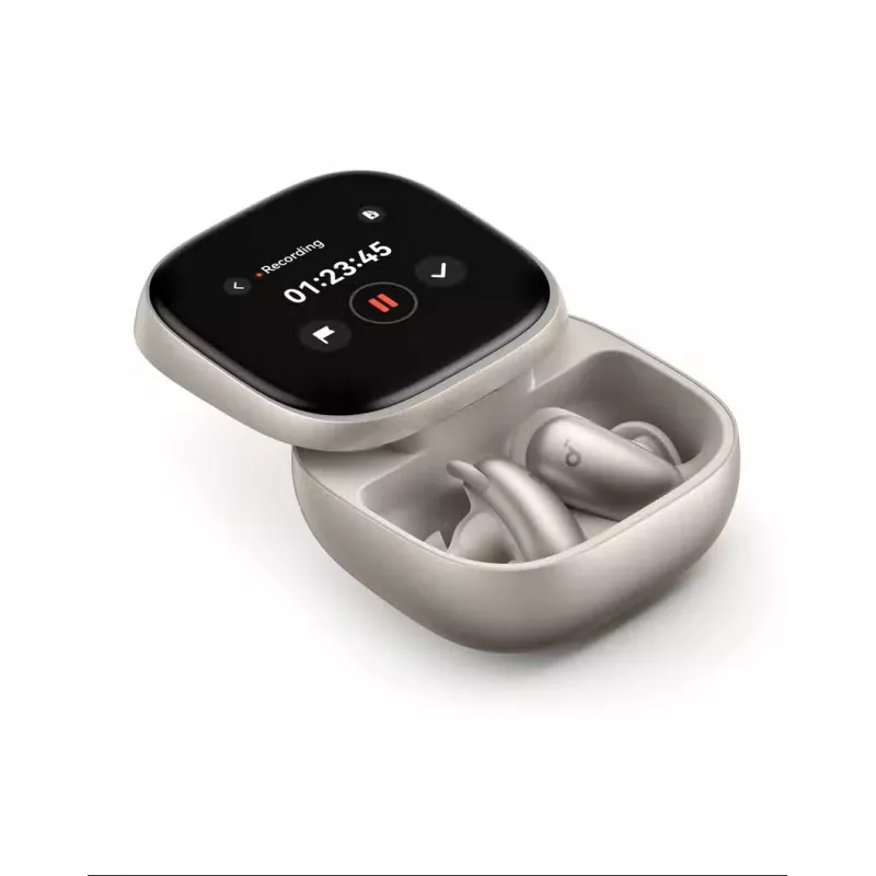 Anker Soundcore Liberty 5 Pro Max skutočne bezdrôtové slúchadlá, Bluetooth, potlačenie hluku, Titanium Gold