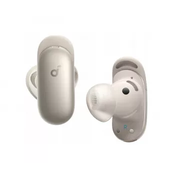 Anker Soundcore Liberty 5 Pro Max True Wireless slúchadlá, titanová zlatá, Bluetooth 5.3, adaptívne ANC, LDAC, 50h prehrávania