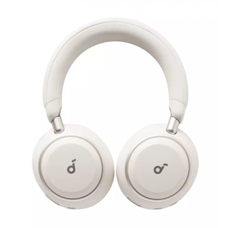Anker Soundcore Space 2 Bluetooth slúchadlá Over-Ear s potlačením hluku, LDAC, biele