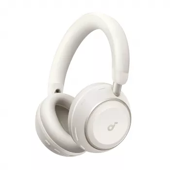 Anker Soundcore Space 2 Over-Ear Noise-Cancelling Bluetooth slúchadlá, LDAC, biela