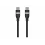 Anker USB C na USB C 240W Upcycled-Braided kábel na rýchle nabíjanie A82E2 (1,8 m, čierna)
