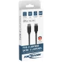 ANSMANN 1700-0107 Lightning na USB-A kábel 2 m čierny MFi certifikovaný
