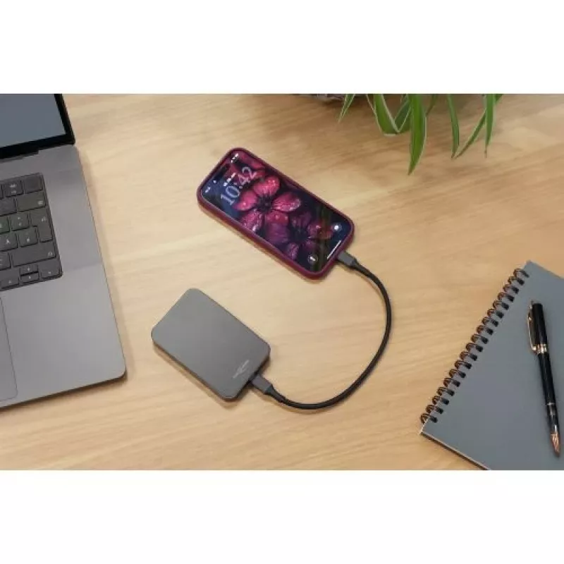 ANSMANN 1700-0198 power banka 5000 mAh LiPo Power Delivery Qi bezdrôtové nabíjanie antracitová