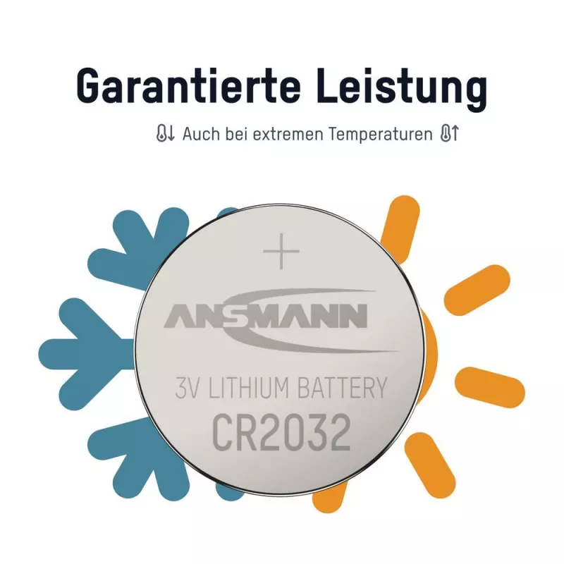 ANSMANN CR2032 lítiová gombíková batéria 3V 230mAh (balenie 1 ks)