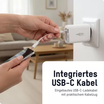 ANSMANN USB nabíjačka 230PD 30W biela