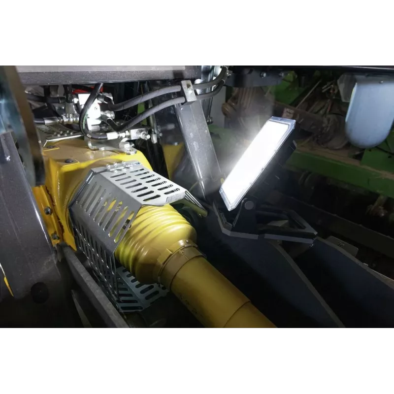 ANSMANN WL2000R-ECO akumulátorové LED pracovné svietidlo, 2000 lm, 6500K, IP54, powerbanka, čierna/sivá