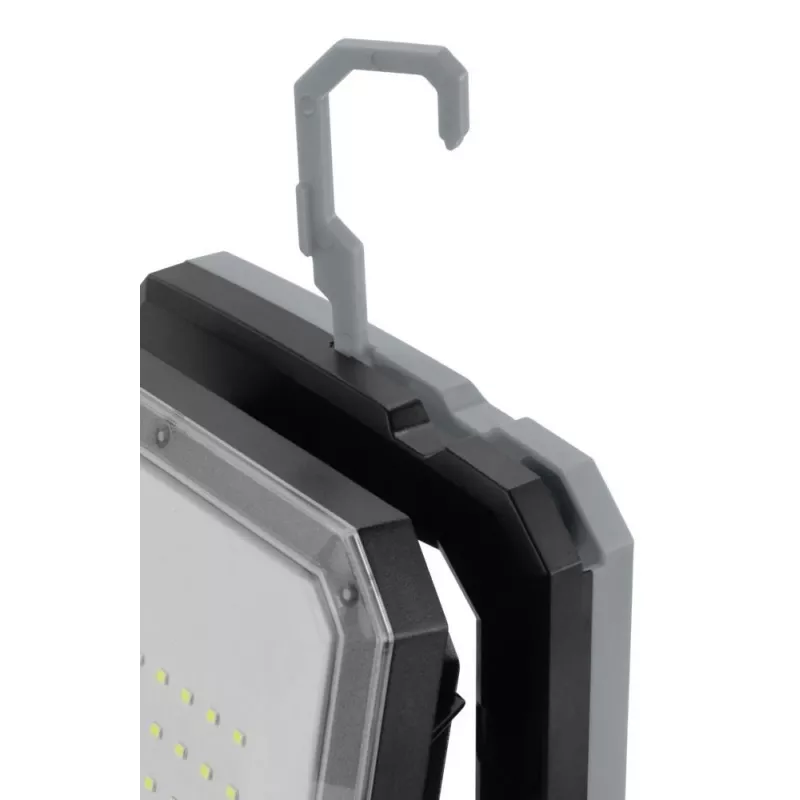 ANSMANN WL2000R-ECO akumulátorové LED pracovné svietidlo, 2000 lm, 6500K, IP54, powerbanka, čierna/sivá