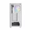Antec CX300 ARGB ATX Mid-Tower herná skriňa, biela, temperované sklo, 4 ARGB ventilátory