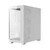 Antec CX300 ARGB ATX Mid-Tower herná skriňa, biela, temperované sklo, 4 ARGB ventilátory