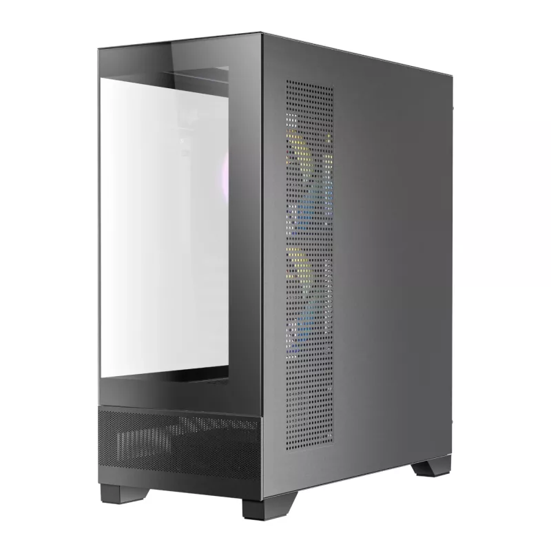 Antec CX700 ARGB B Mid-Tower herná skriňa - temperované sklo, 4x ARGB ventilátory, podpora E-ATX, čierna