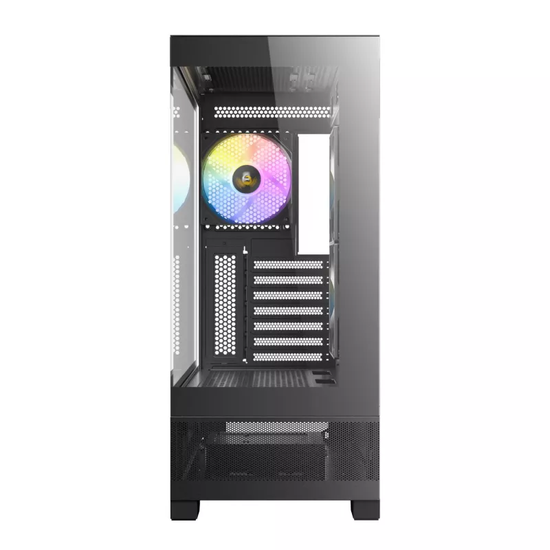 Antec CX700 ARGB B Mid-Tower herná skriňa - temperované sklo, 4x ARGB ventilátory, podpora E-ATX, čierna