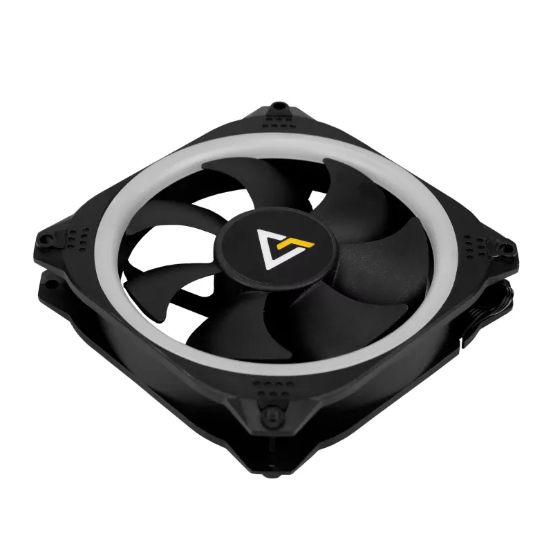 Antec Prizm 120 ARGB ventilátor do skrine balenie 5 ks + ovládač - čierny