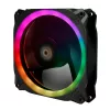 Antec Prizm 120 ARGB ventilátor do skrine balenie 5 ks + ovládač - čierny