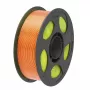 Anycubic PLA Silk filament trojfarebný: červená žltá zelená - 1.75mm 1kg