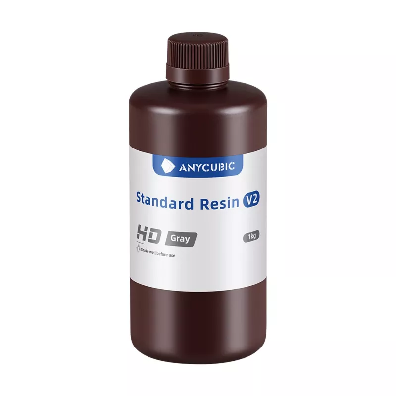 Anycubic Standard V2 1kg resin HD sivý