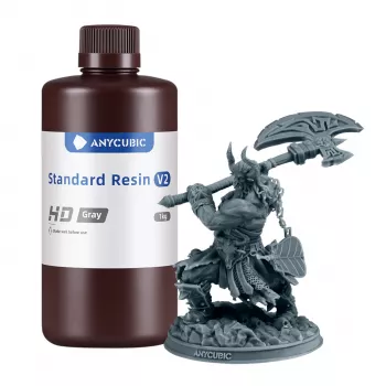Anycubic Standard V2 1kg resin HD sivý
