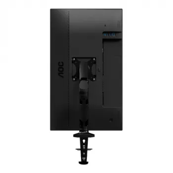 AOC AS110D0 jednoramenný držiak monitora – upevnenie na stôl – hliník – čierny – pre LCD do 27 palcov