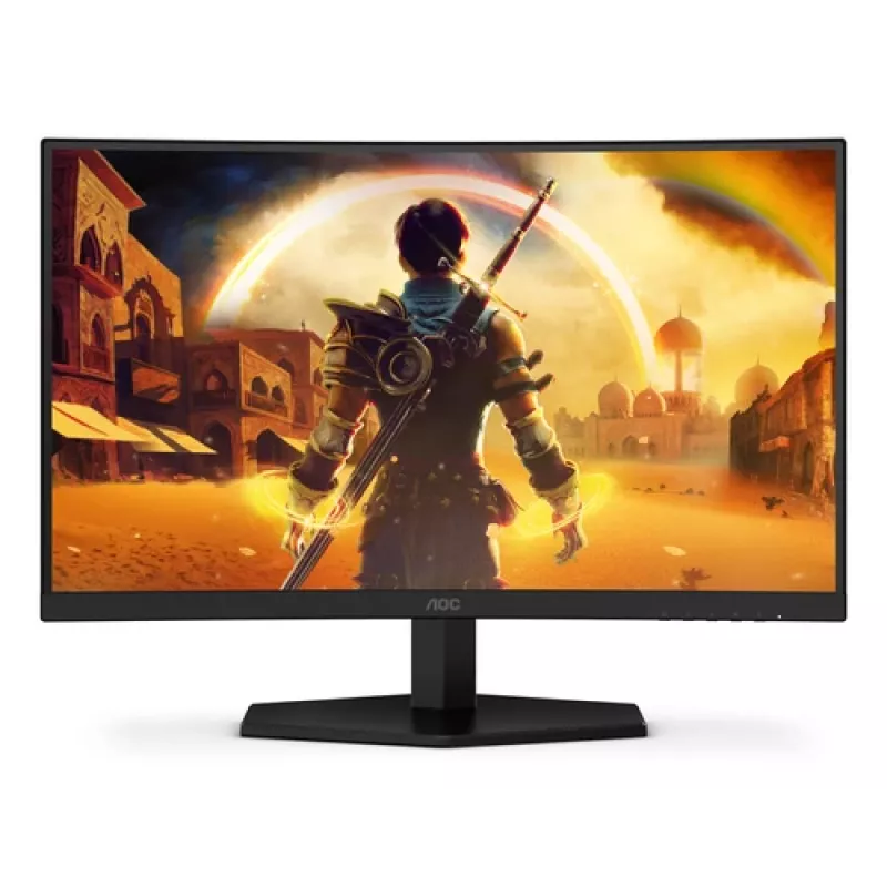 AOC C24G42FE 23,6 inch Full HD VA zakrivený herný monitor – 180Hz, 4ms, HDR, FreeSync Premium, HDMI & DisplayPort