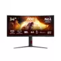 AOC CU34G4CA 34 palcový zakrivený UWQHD VA herný monitor, 180Hz, 1ms, FreeSync Premium