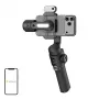 AOCHUAN S3 smartphone gimbal s AI sledovaním, LED dotykovým displejom, svetlom a powerbankou