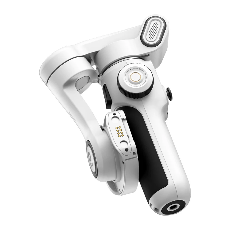 AOCHUAN Smart P2 3-osový gimbal stabilizátor s AI senzorom, Magsafe, LED, biely