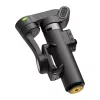AOCHUAN Smart X3 AI Tracking gimbal stabilizátor s LED svetlom a selfie tyčou pre smartphone, čierny