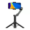 AOCHUAN Smart X3 AI Tracking gimbal stabilizátor s LED svetlom a selfie tyčou pre smartphone, čierny