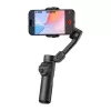 AOCHUAN X2 Standard smartphone gimbal stabilizátor s rozpoznávaním gest a selfie tyčou, čierny