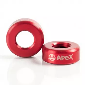 Apex Bar-Ends - čierne eloxované hliníkové koncovky riadidiel pre stunt kolobežky, pár