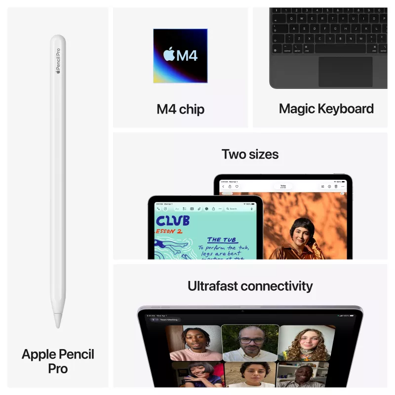 Apple 11-palcový iPad Air M4 Wi-Fi + Cellular 512GB Purple