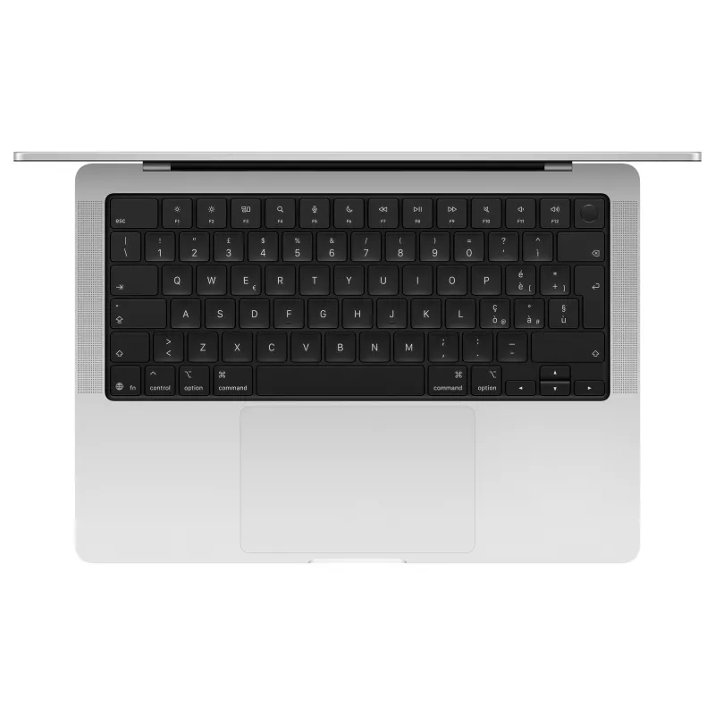 Apple MacBook Pro 14,2 palca M5 10-Core CPU/10-Core GPU/16-Core Neural Engine, 16GB RAM, 2TB SSD, strieborná, bez napájacieho zdroja, nemecké rozloženie klávesnice