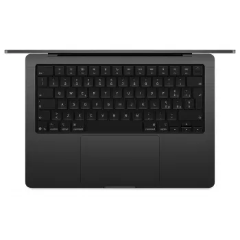 Apple MacBook Pro 14 M5 Space Black, 24GB RAM, 4TB SSD, nemecké rozloženie klávesnice, Nano-Texturglas, 70W USB-C napájací zdroj