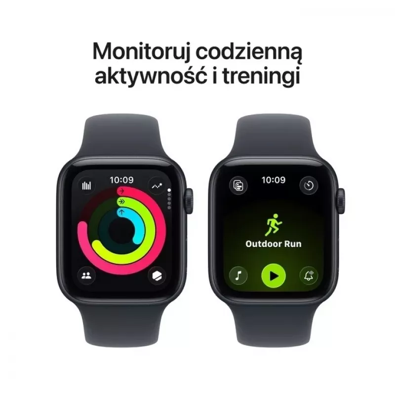 Apple Watch SE 3 (2025) GPS 40 mm Midnight hliníkové puzdro, Midnight Sport remienok S/M