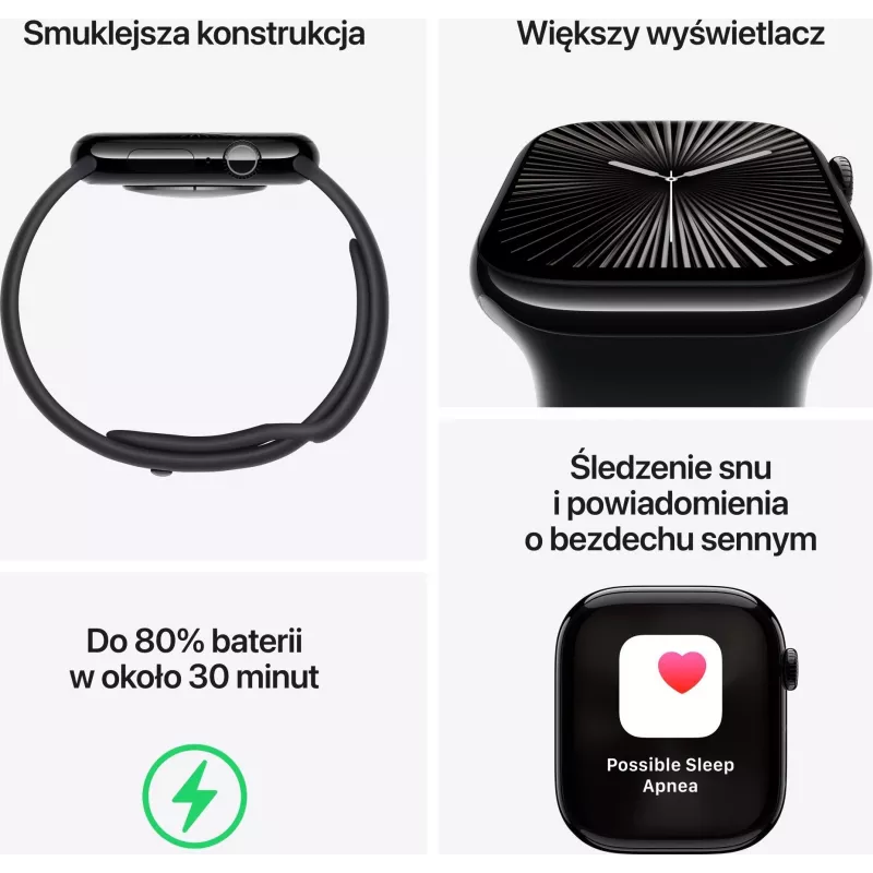 Apple Watch Series 10 LTE 42mm hliník Roségold (MWX93QL/A)