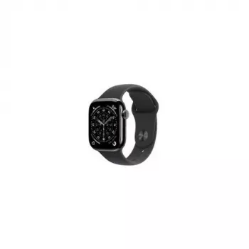 Apple Watch Series 11 GPS + Cellular 42mm puzdro Slate Titanium s čiernym športovým remienkom S/M MF8R4WF/A