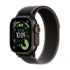 Apple Watch Ultra 3 GPS + Cellular 49mm puzdro Black Titanium s Black/Charcoal Trail Loop - Large (Model A3281, MF1H4QR/A)